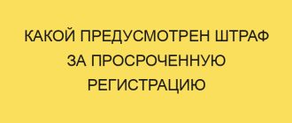 kakoy predusmotren shtraf za prosrochennuyu registratsiyu inostrantsa v year godu 870