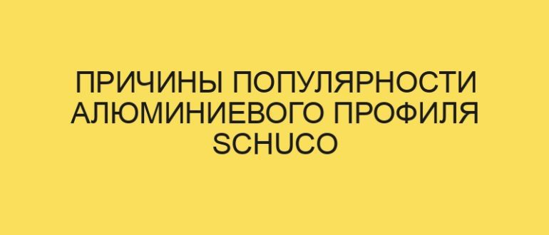 prichiny populyarnosti alyuminievogo profilya schuco 6339 1