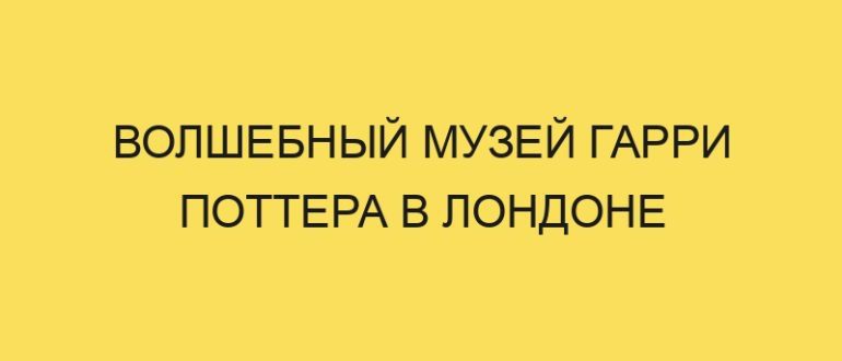 volshebnyy muzey garri pottera v londone 2273